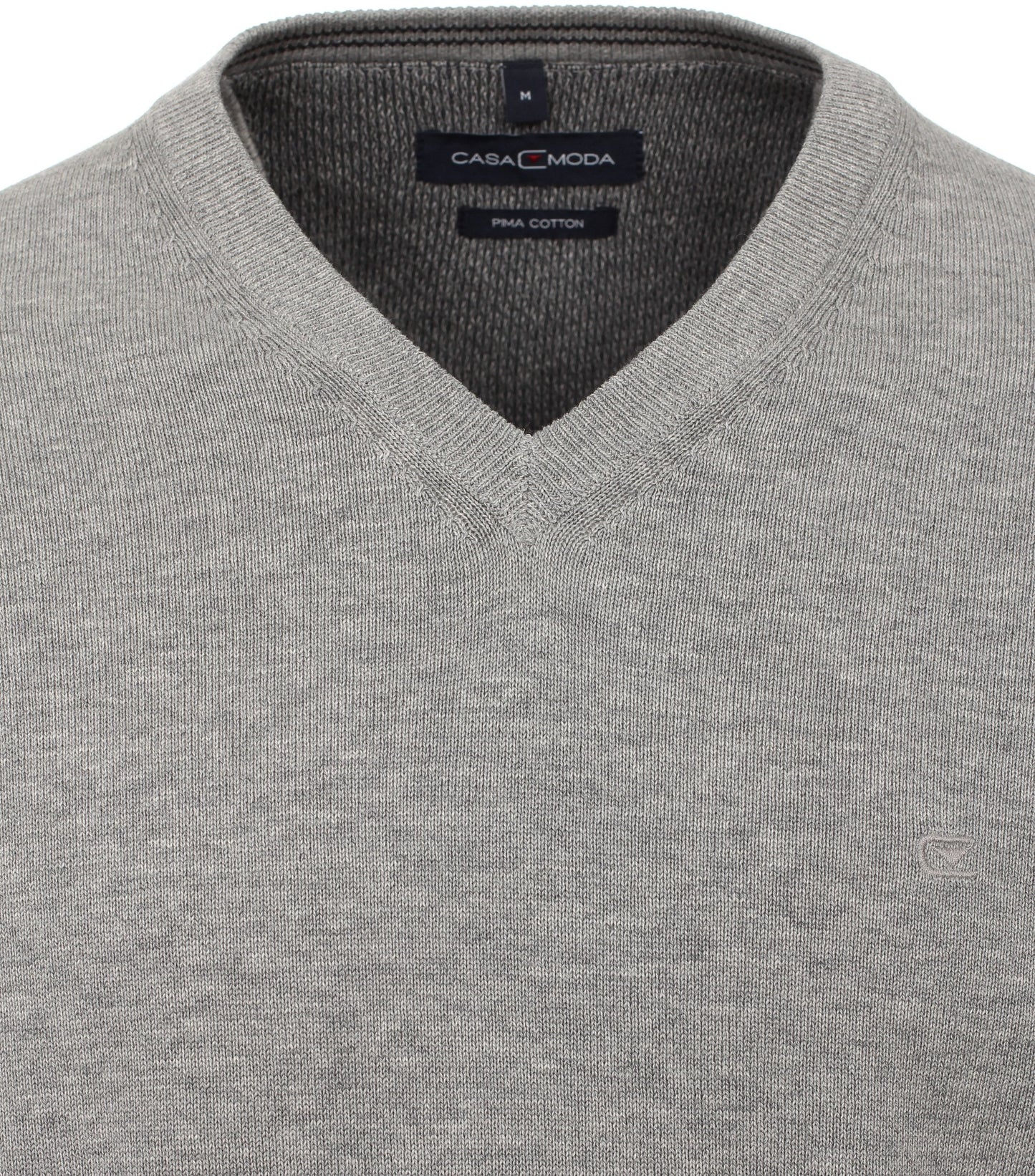 Pullover mit V-Ausschnitt uni 004430