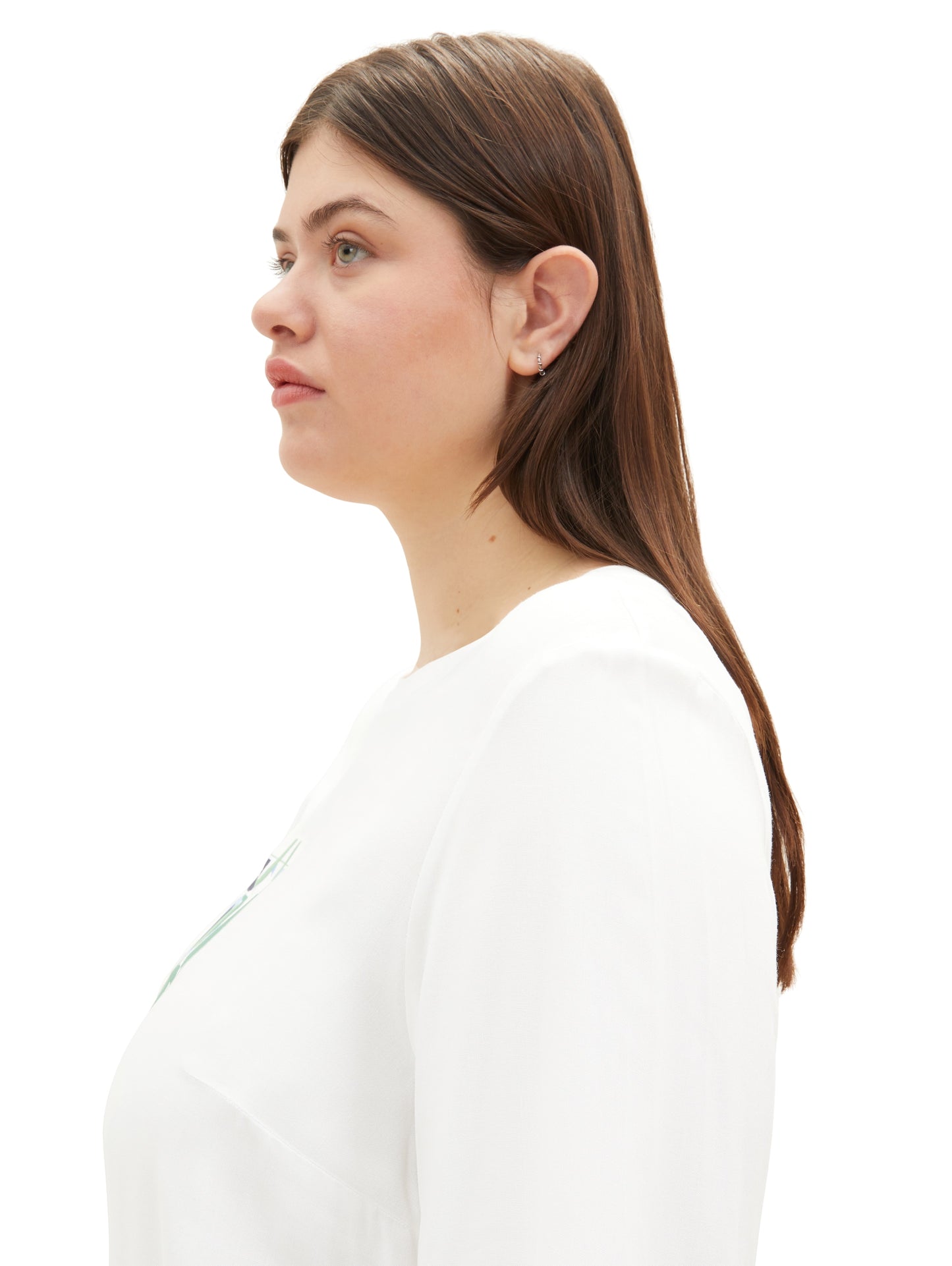 Plus - T-Shirt mit Print