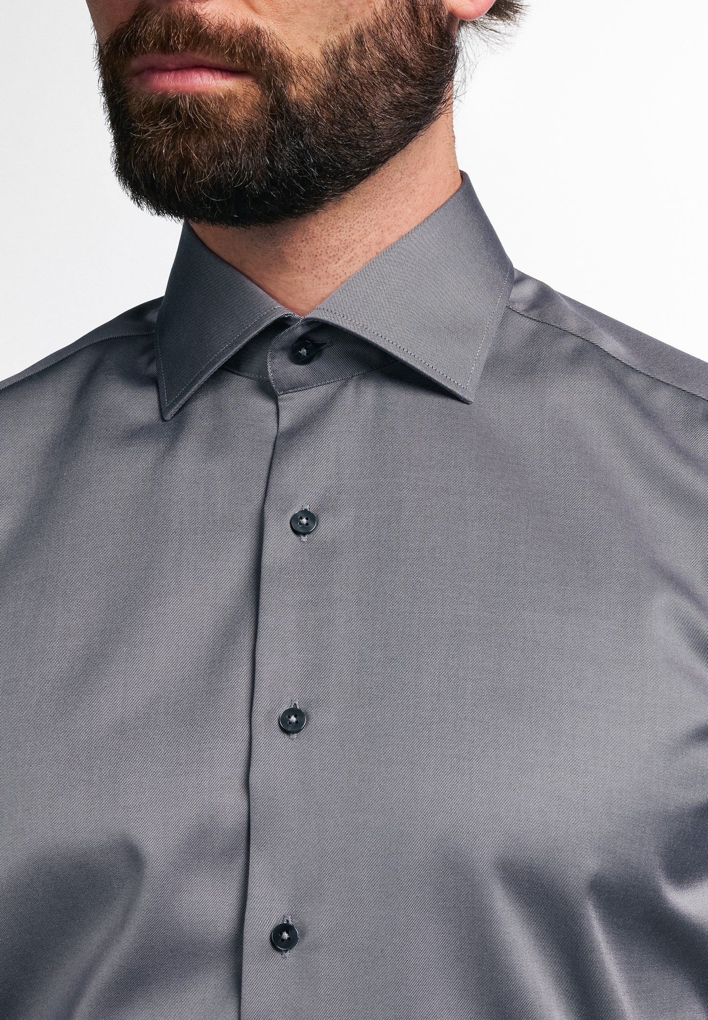 ETERNA LANGARM HEMD MODERN FIT COVER SHIRT TWILL