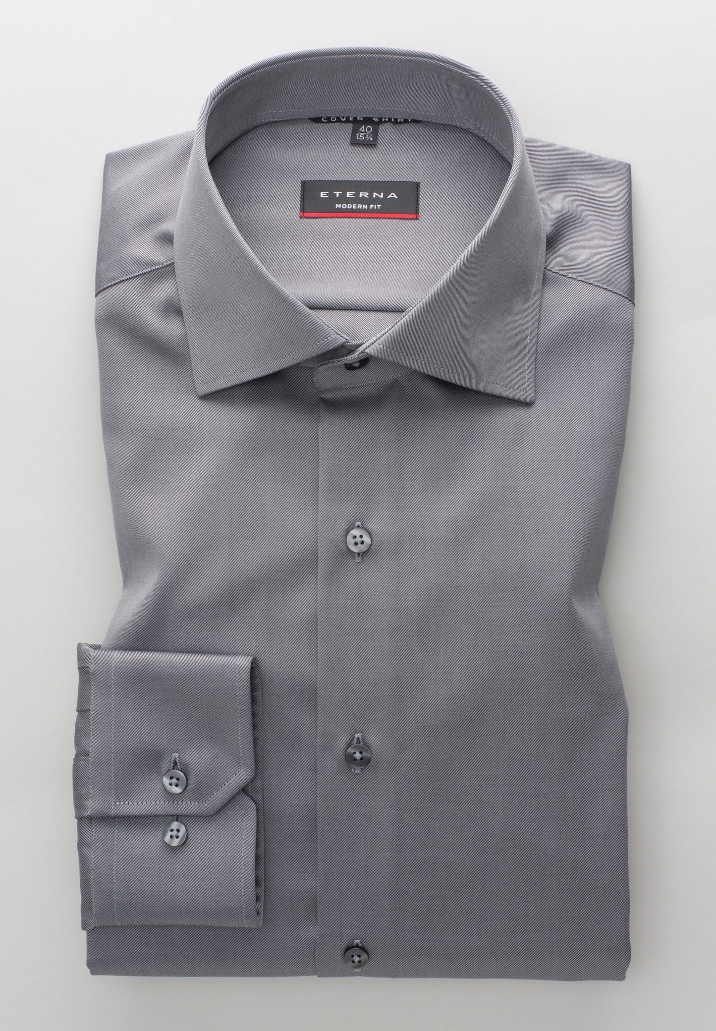 ETERNA LANGARM HEMD MODERN FIT COVER SHIRT TWILL