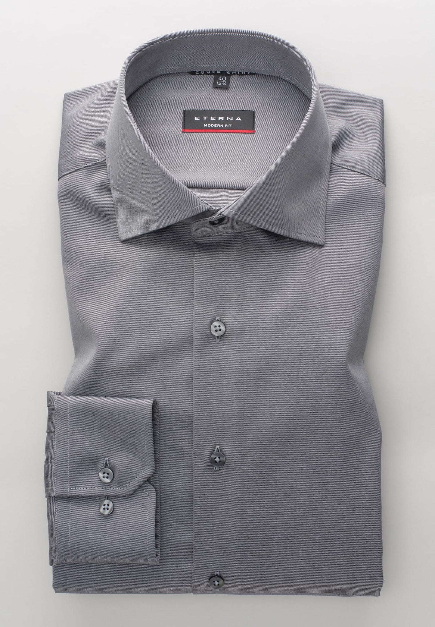 ETERNA LANGARM HEMD MODERN FIT COVER SHIRT TWILL