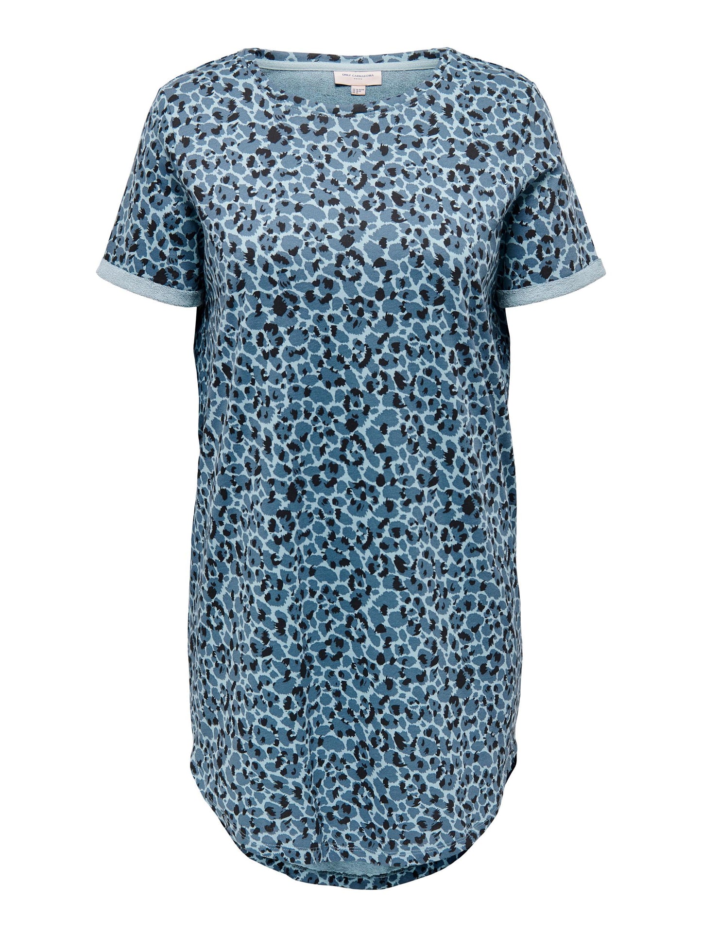 CARKAYLEE SS BLK DRESS AOP JRS