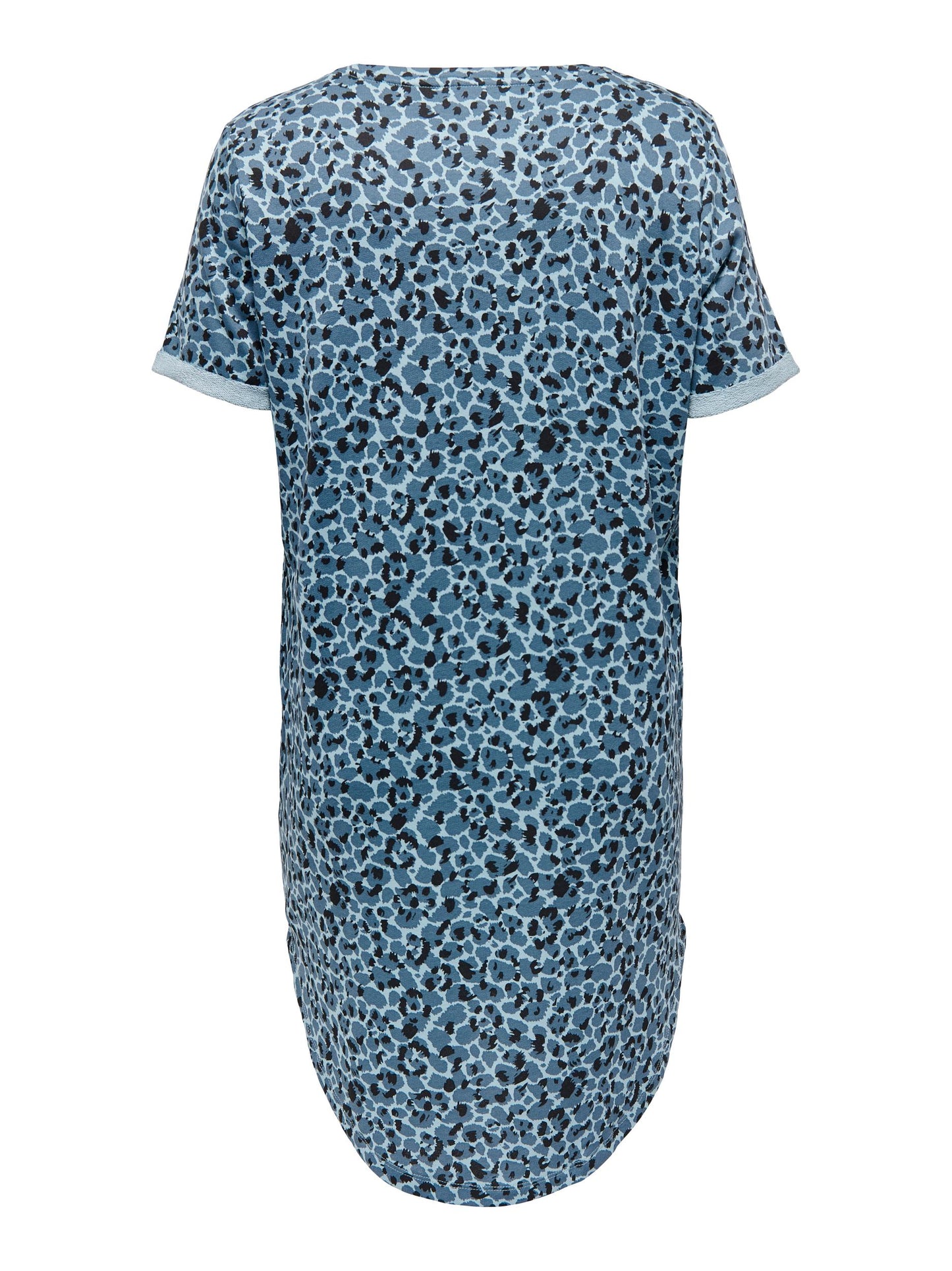 CARKAYLEE SS BLK DRESS AOP JRS