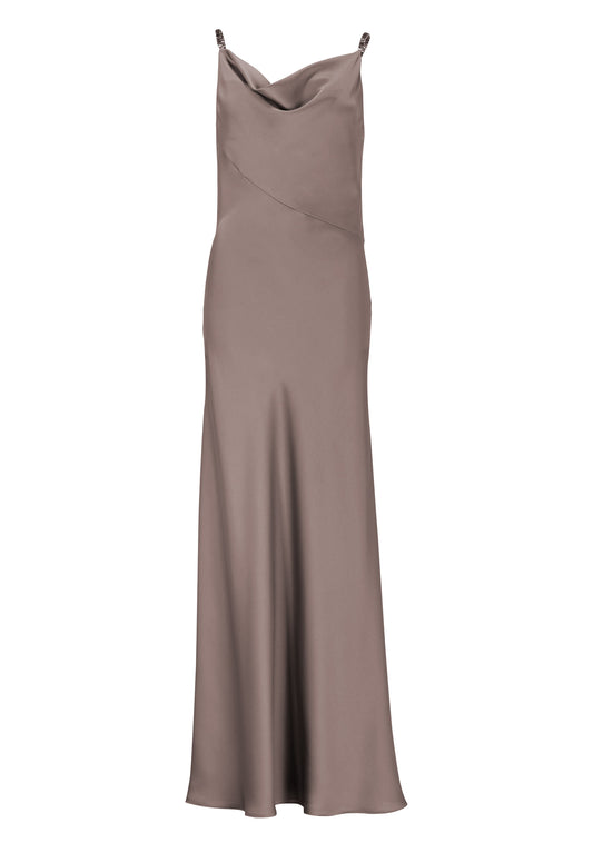 Abendkleid aus nachhaltigem Satin