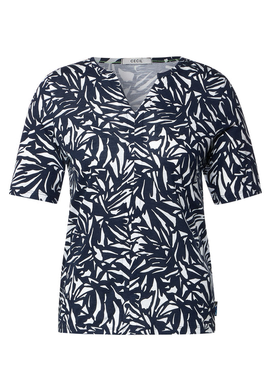 Tunikashirt mit Alloverprint