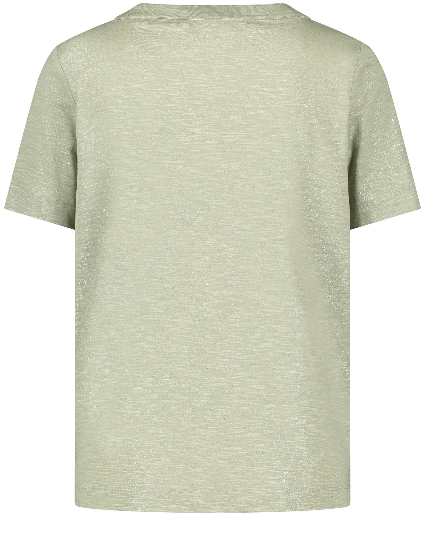 Kurzarmshirt mit Tunika-Ausschnitt