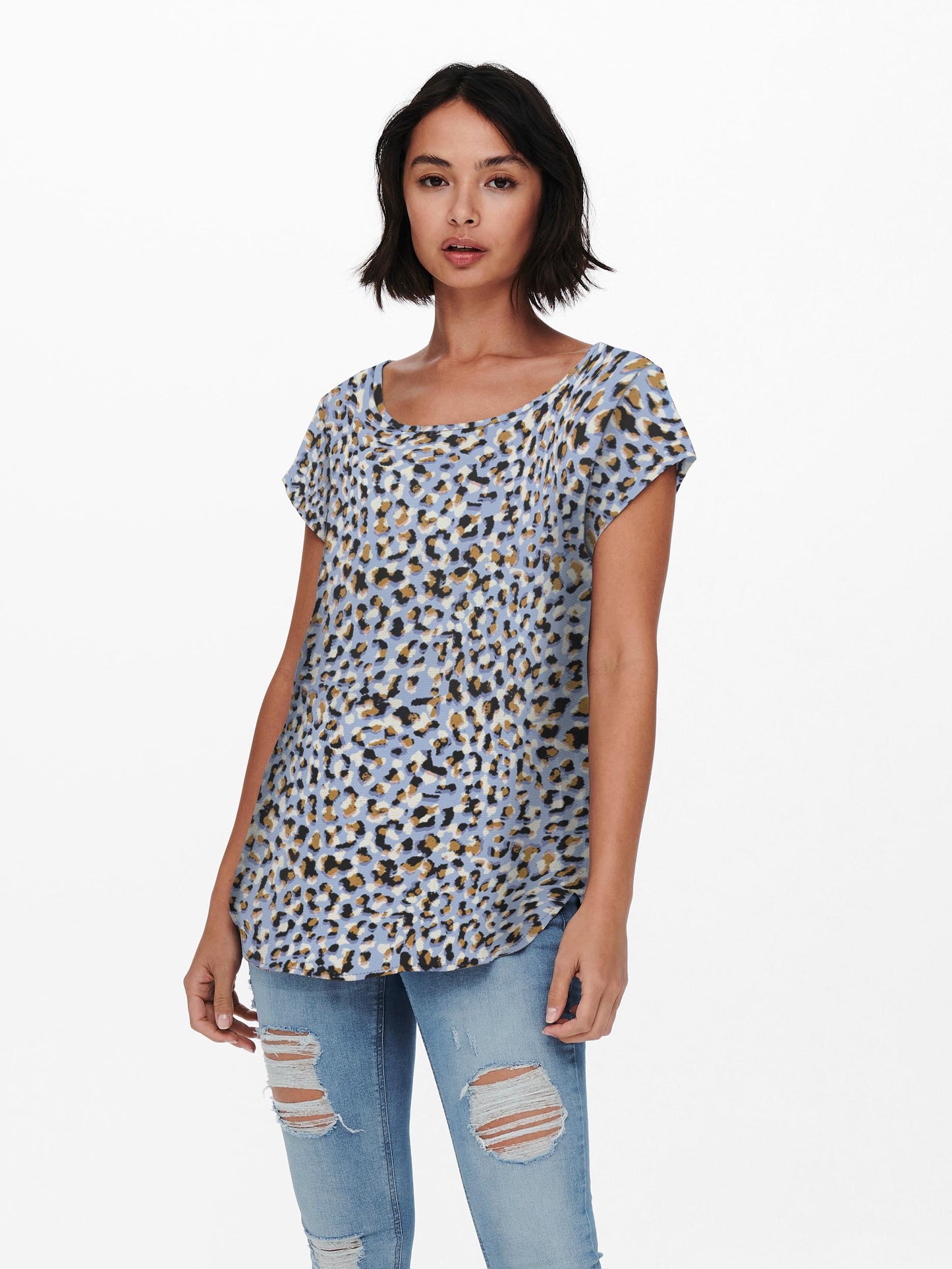 ONLNOVA LIFE S/S TOP AOP  PTM