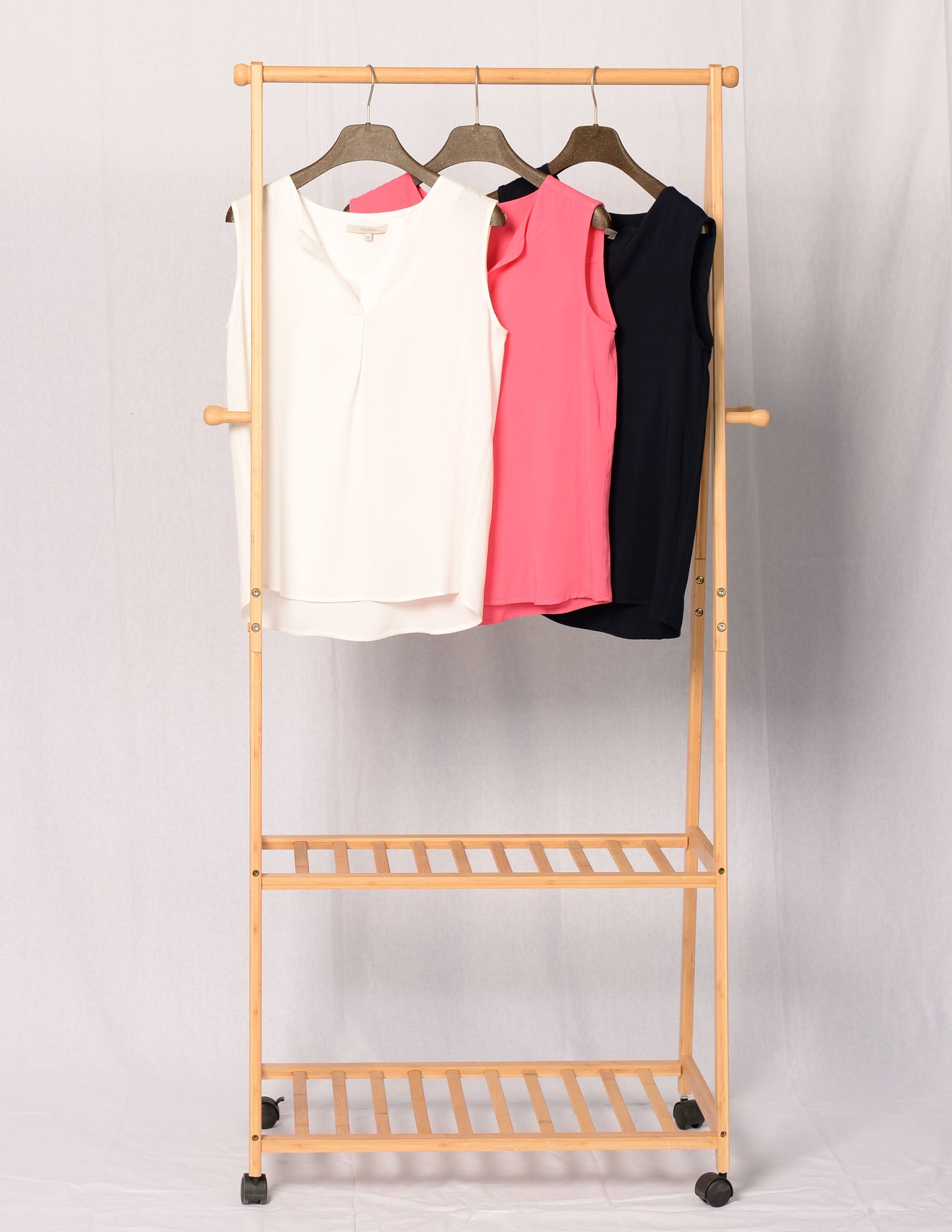 Bluse, ohne Arm, uni