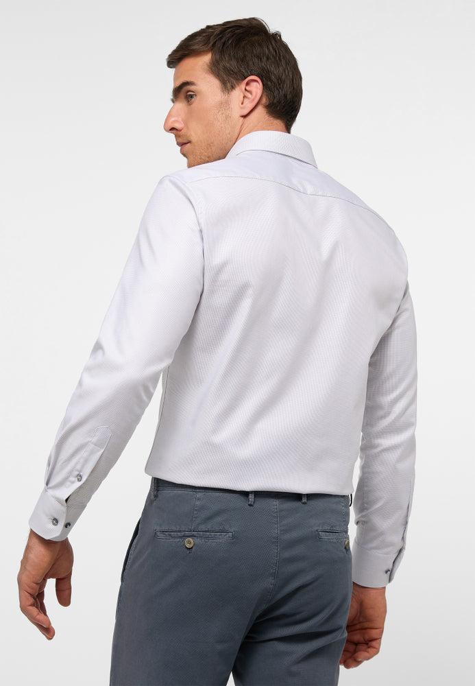 ETERNA strukturiertes Twill-Hemd MODERN FIT