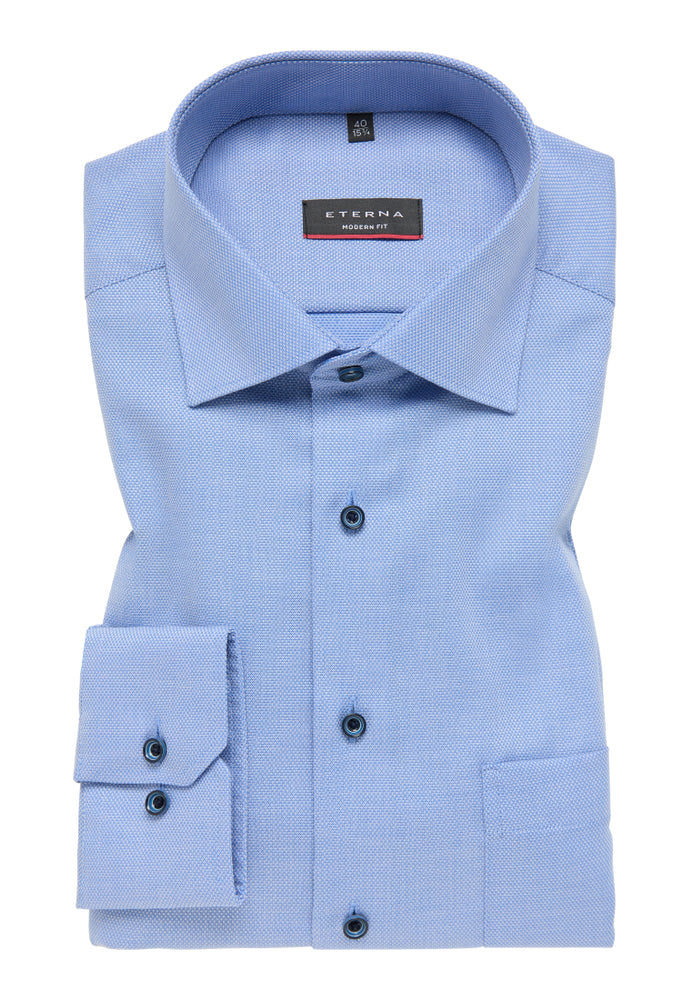ETERNA Struktur-Hemd MODERN FIT