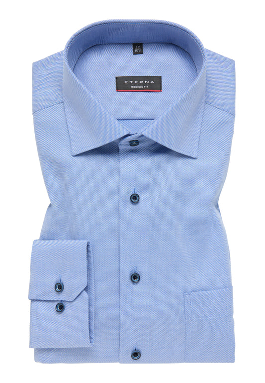 ETERNA Struktur-Hemd MODERN FIT