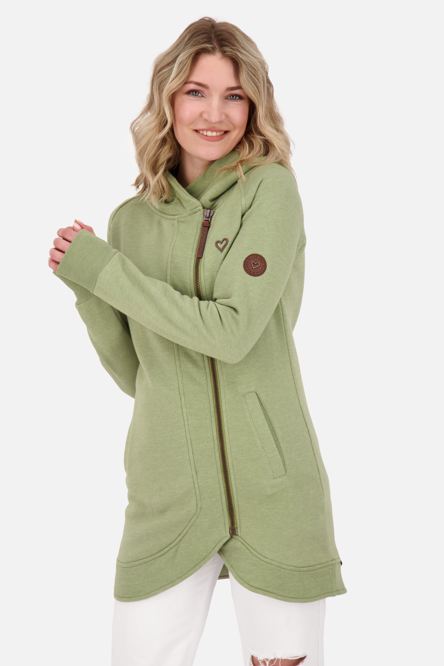 MaryAK A Hooded Sweatjacket