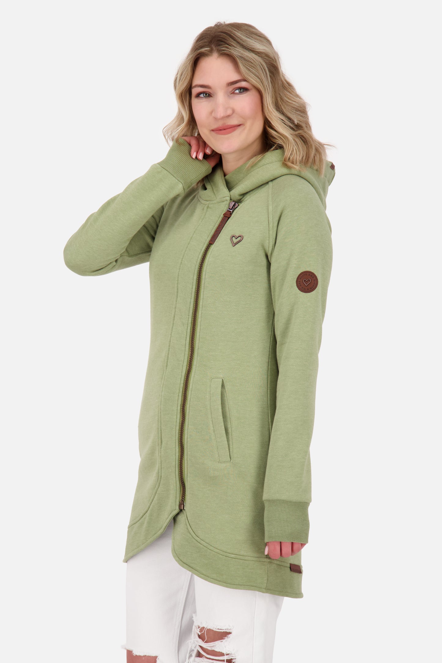 MaryAK A Hooded Sweatjacket