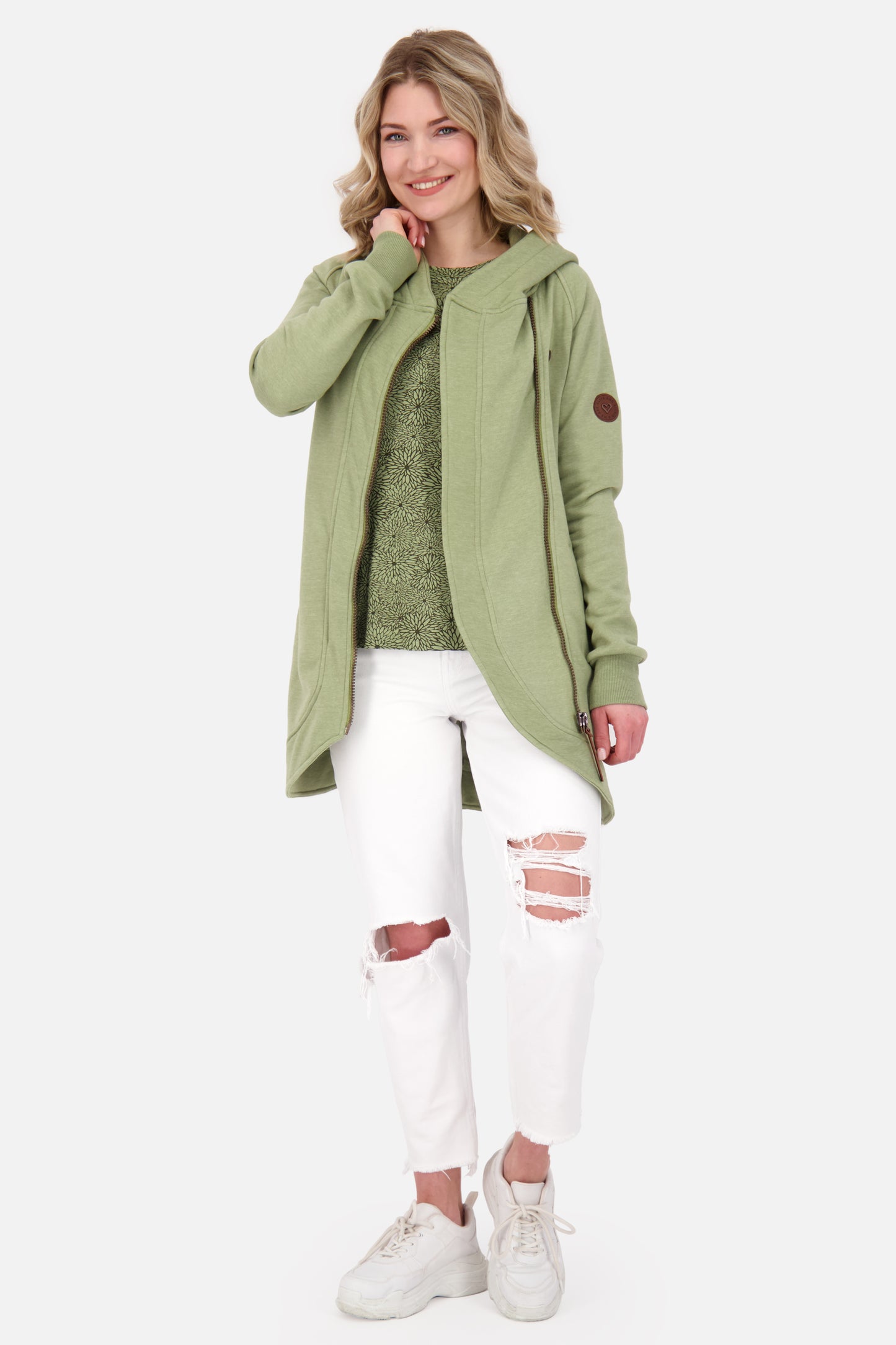 MaryAK A Hooded Sweatjacket
