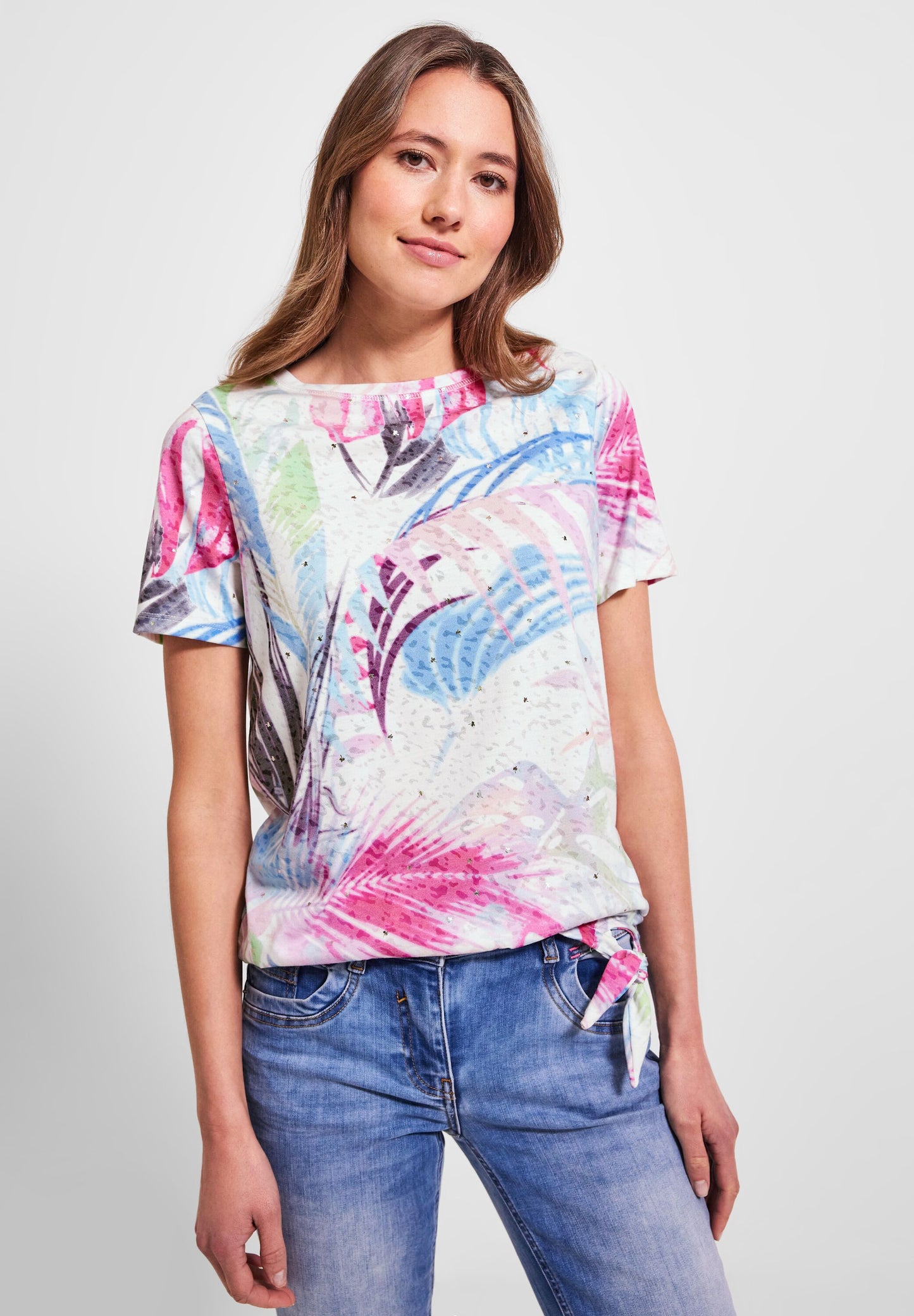 Burn Out Print Shirt