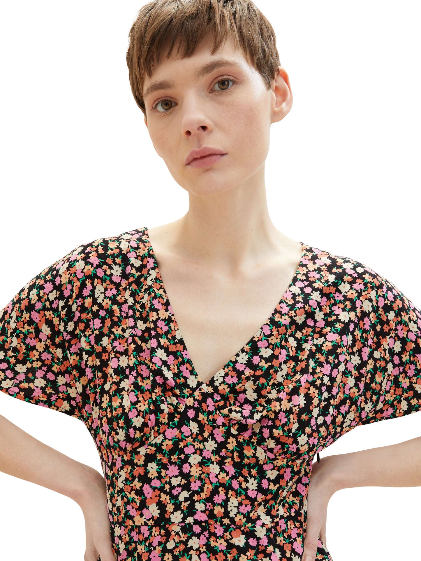 Kleid mit Blumenmuster