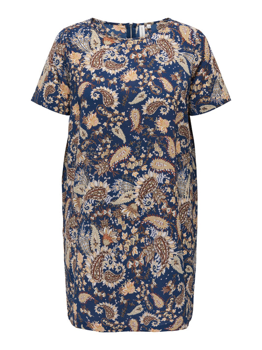 CARLUXIVA SS TUNIC DRESS AOP