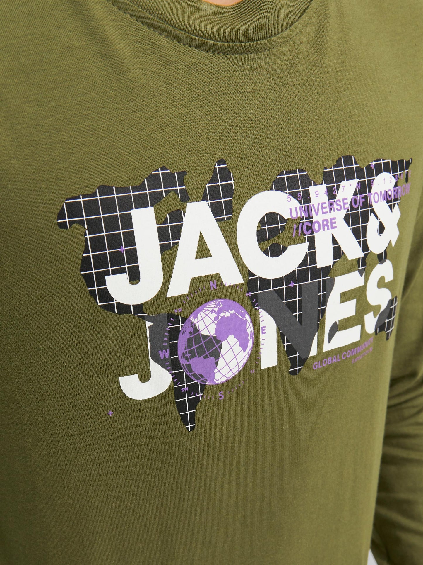 JCODUST TEE LS CREW NECK JNR