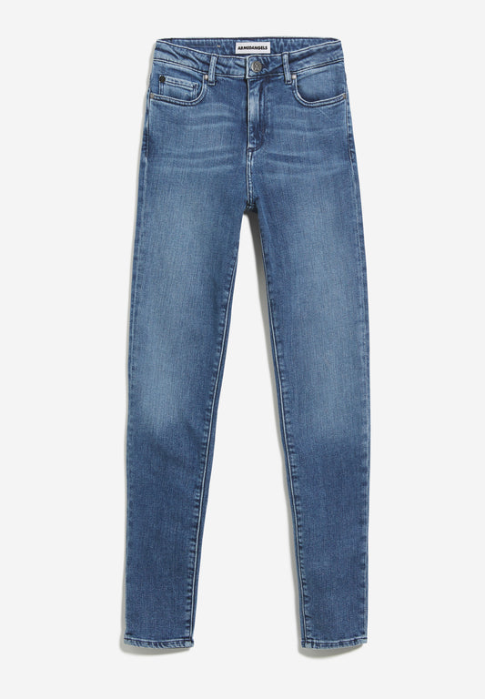 TILLAA Denims / 5 Pockets Skinny Solid, stone wash