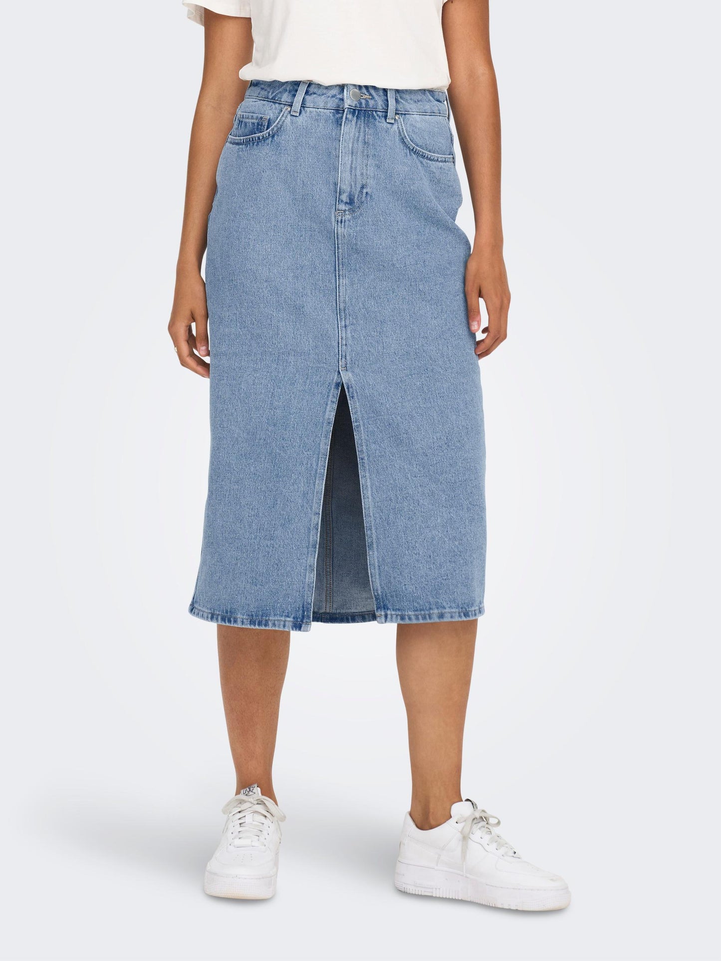 ONLBIANCA MIDI SKIRT DNM REA NOOS
