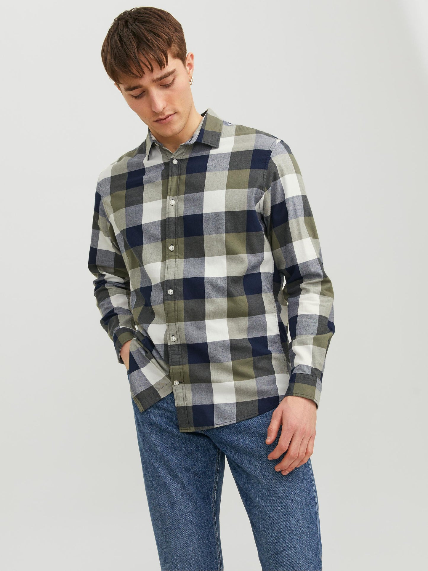 JJEBUFFALO TWILL SHIRT LS SN