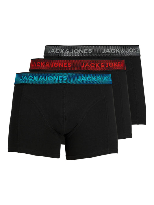 JACWAISTBAND TRUNKS 3 PACK NOOS