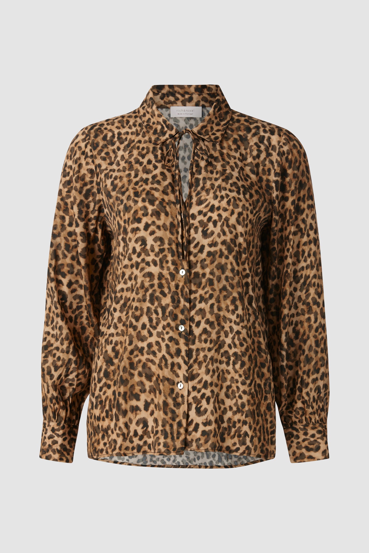 printed leo blouse Ecovero