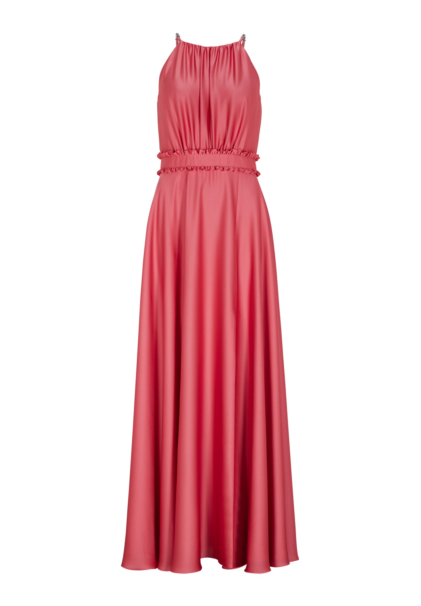 Abendkleid aus nachhaltigem Satin