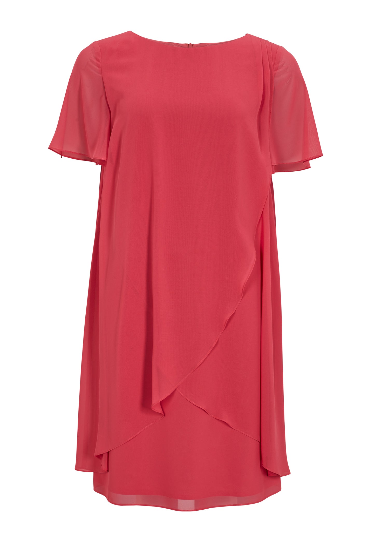Curve / Cocktailkleid aus nachhaltigen Chiffon