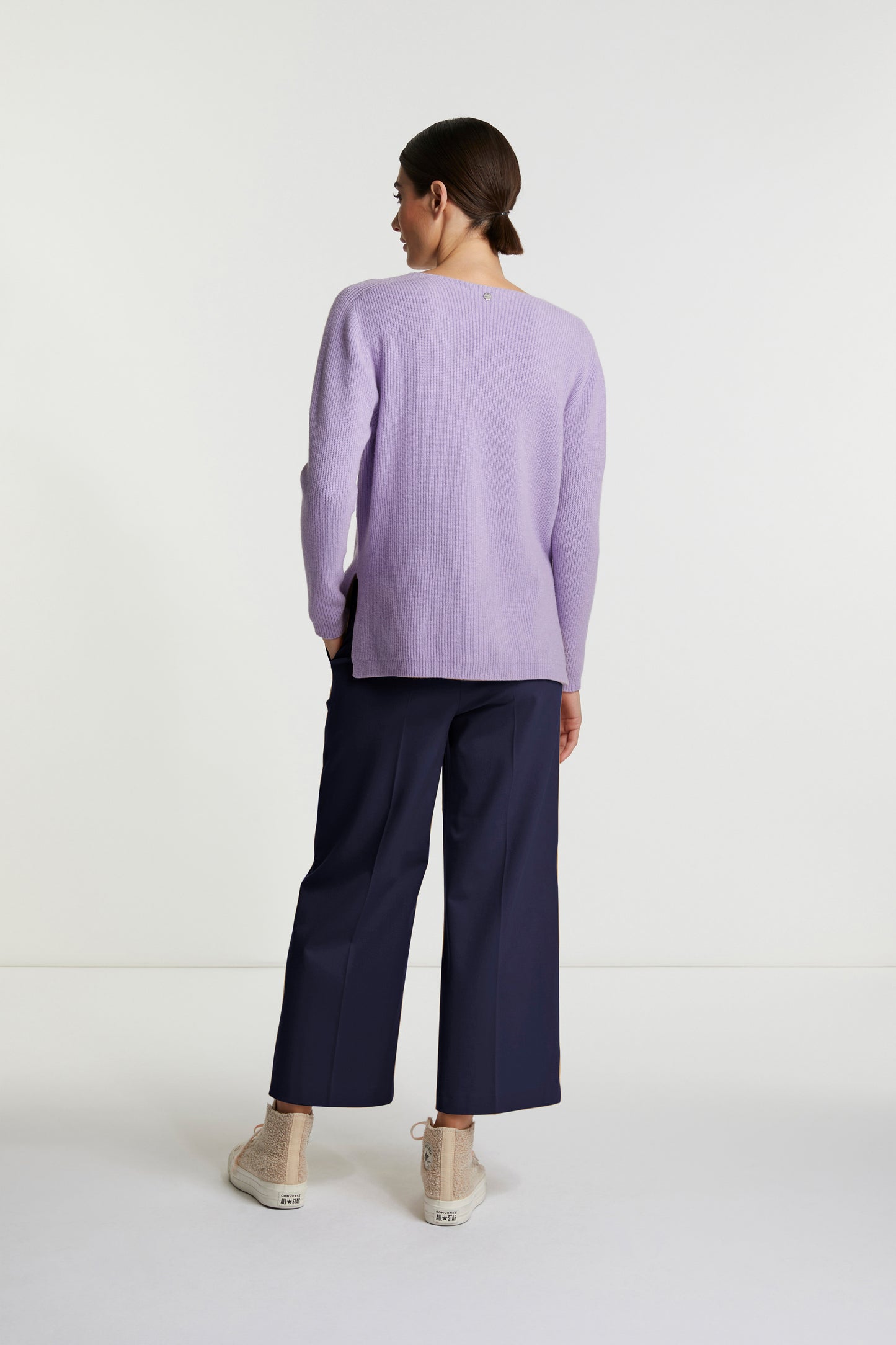 seamless v-neck half cardigan
