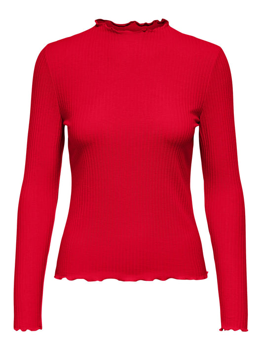 ONLEMMA L/S HIGH NECK TOP NOOS JRS