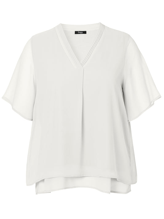 Bluse V-Ausschnitt 1/2 Arm