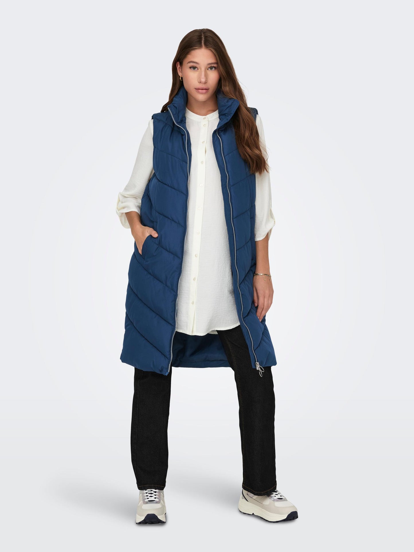 JDYFINNO LONG PADDED WAISTCOAT NEW NOOS