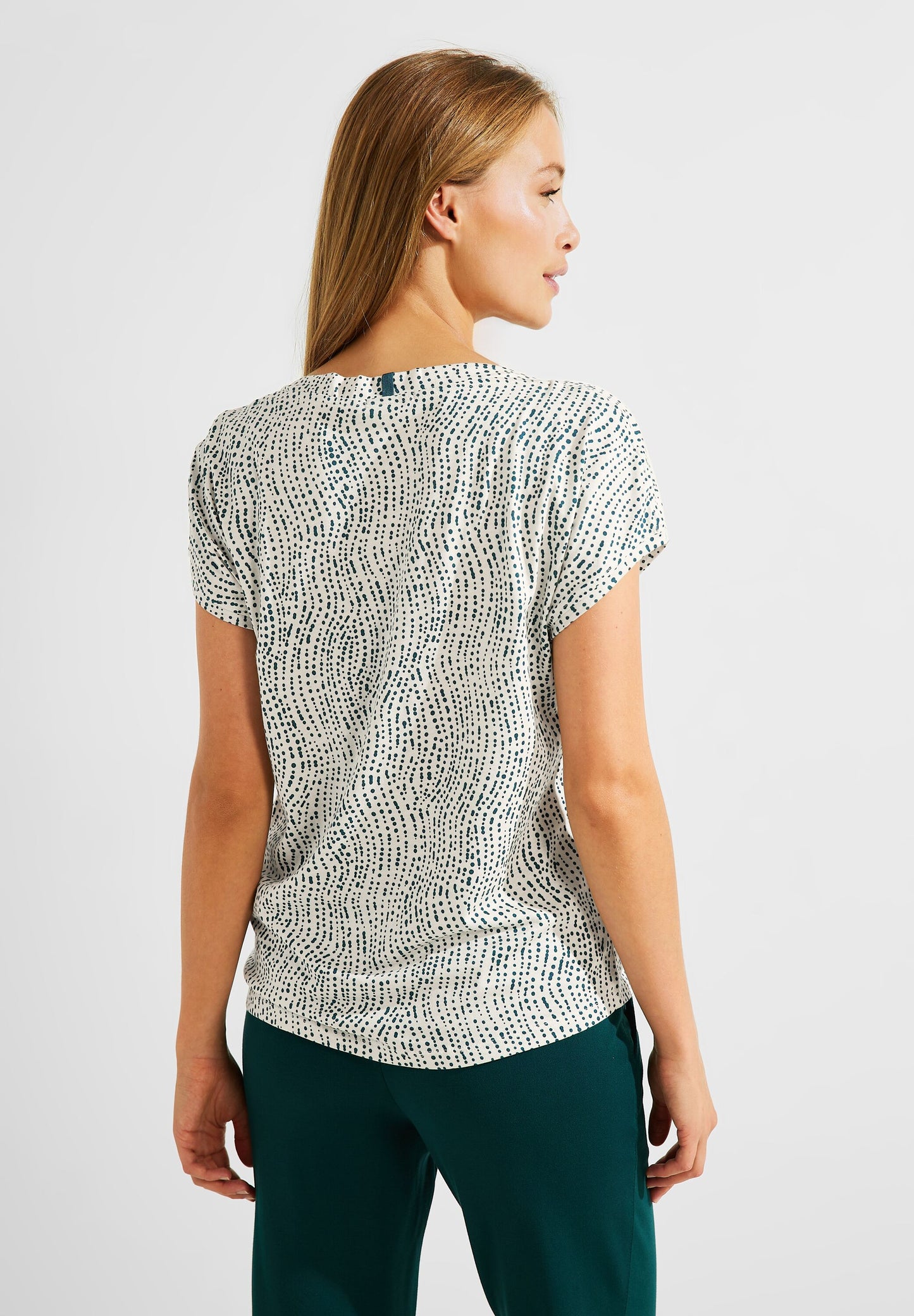 TOS AOP Dotted Weave T-Shirt