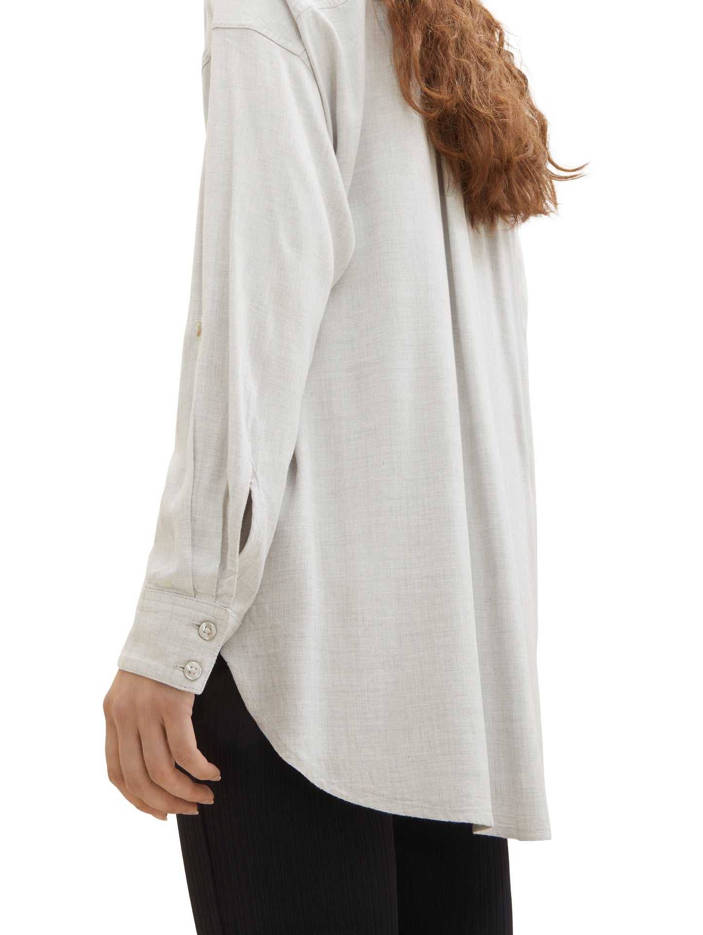 Lange Hemdbluse