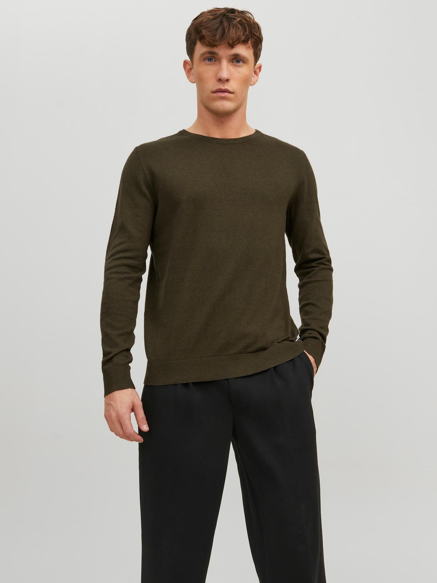 JJEEMIL KNIT CREW NECK NOOS