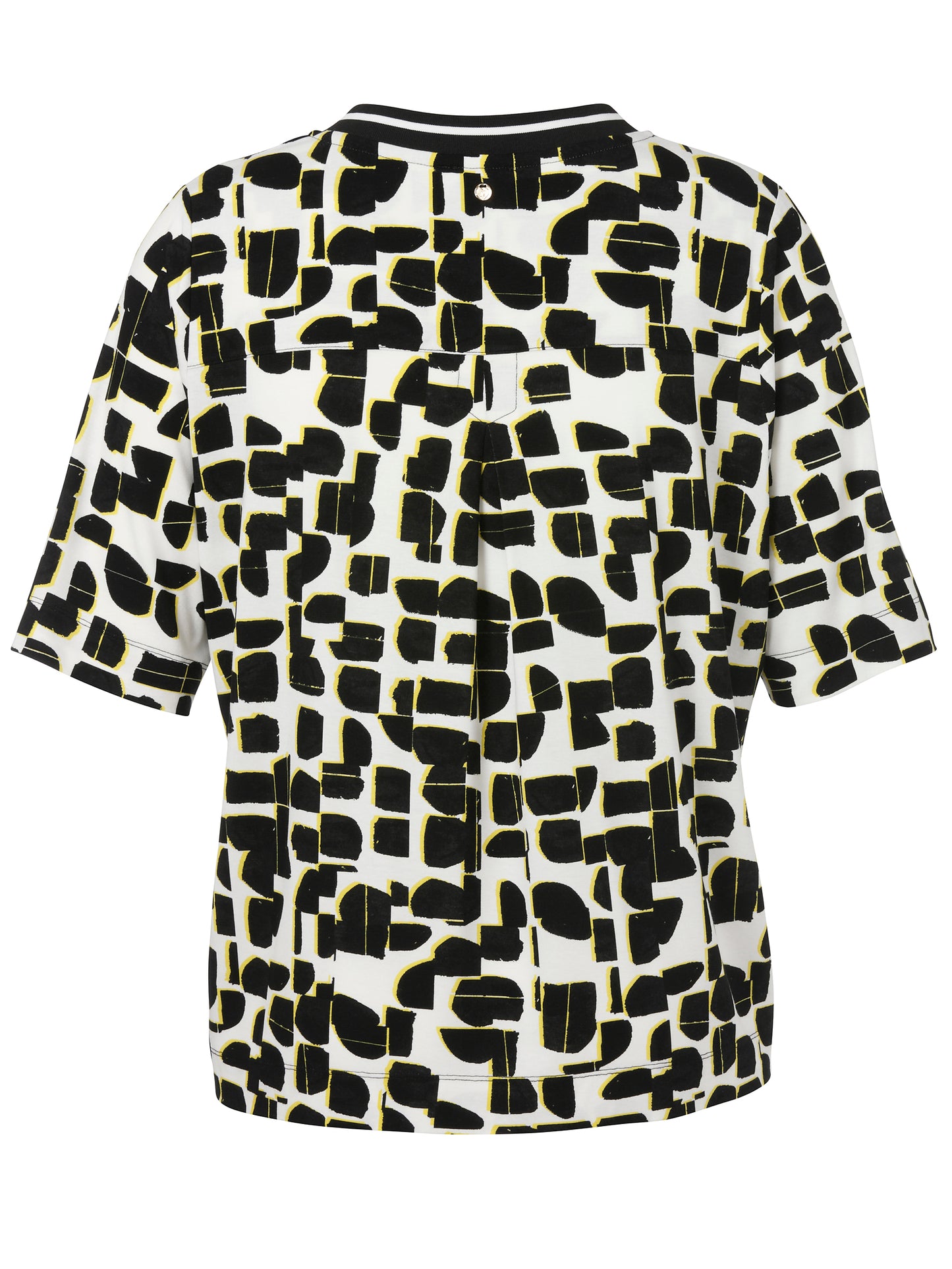 T-Shirt V-Ausschnitt 1/2 Arm Druck