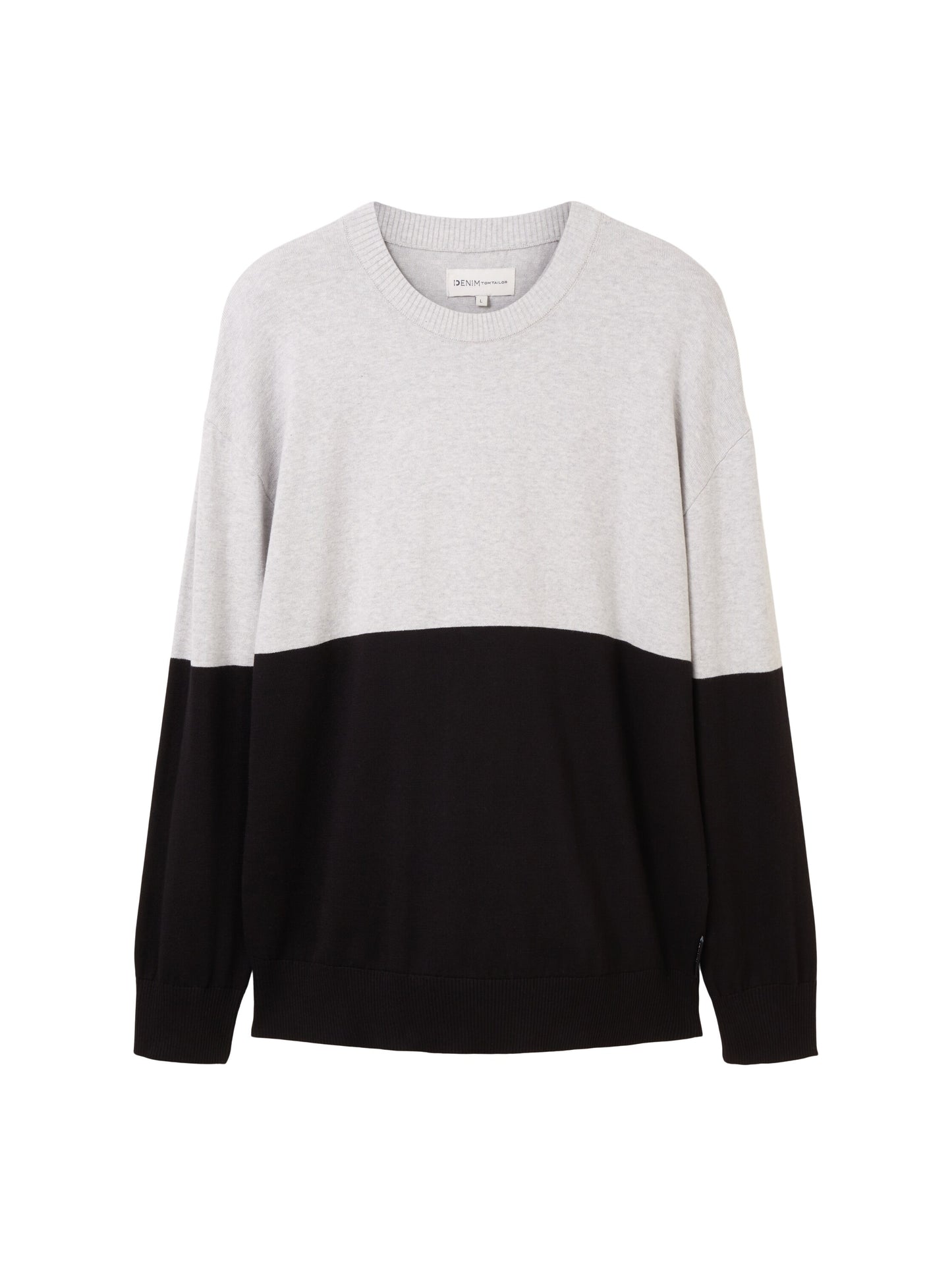 Strickpullover mit Colour Blocking