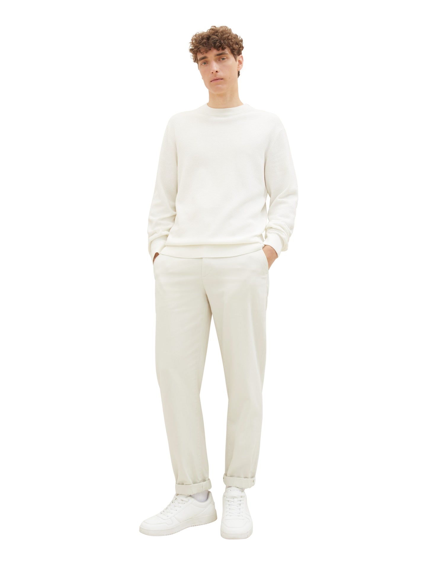 Pullover mit Struktur