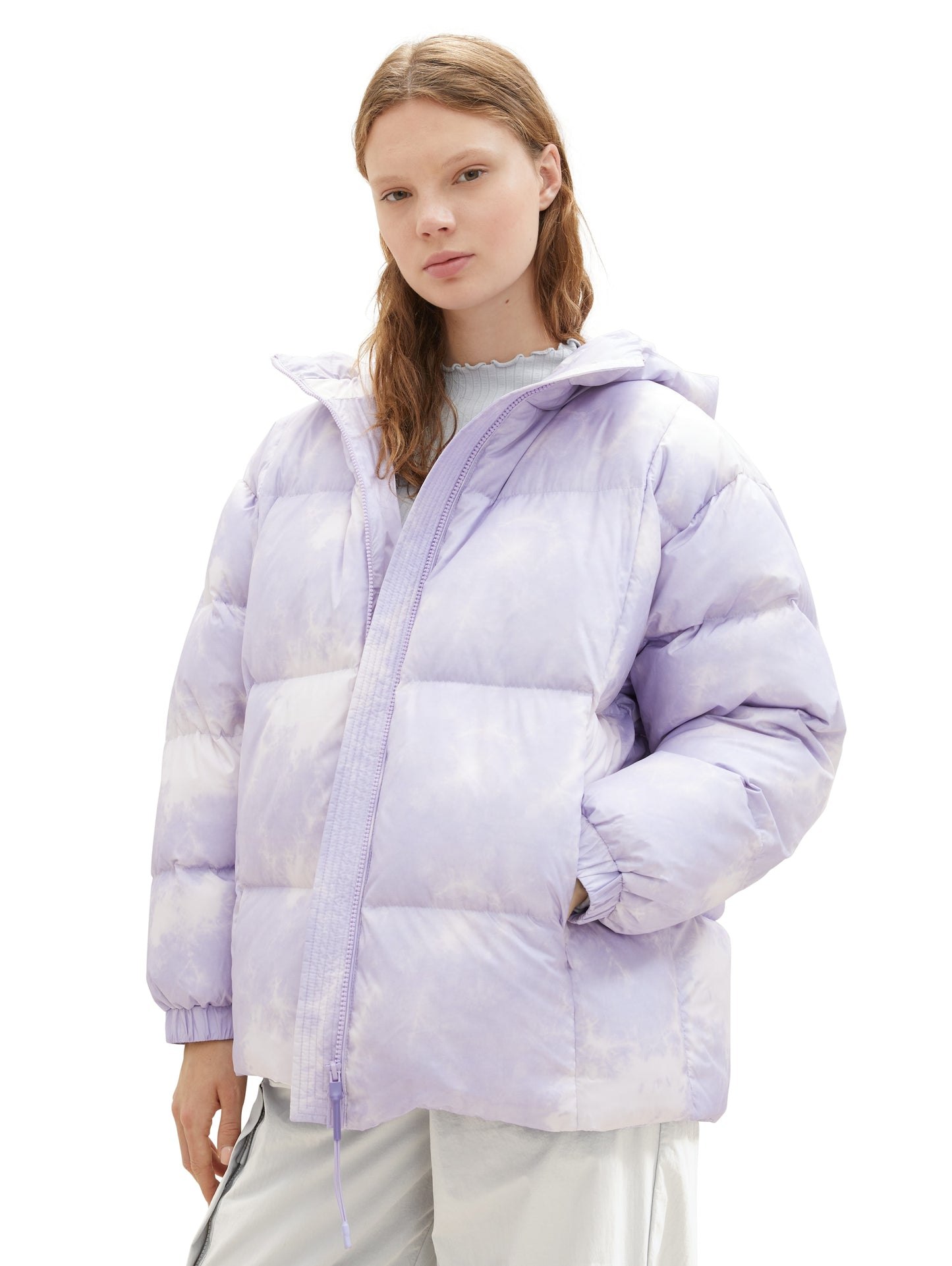 Pufferjacke mit Kapuze