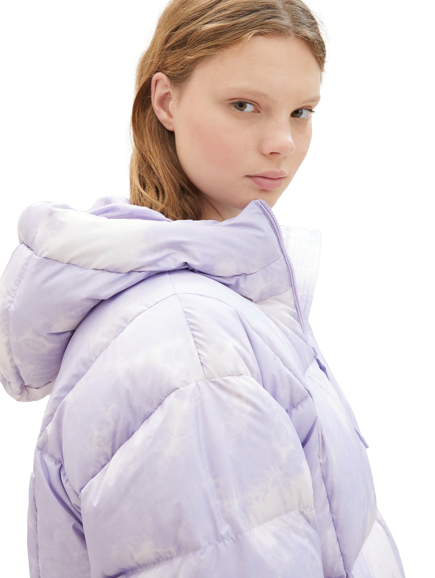 Pufferjacke mit Kapuze
