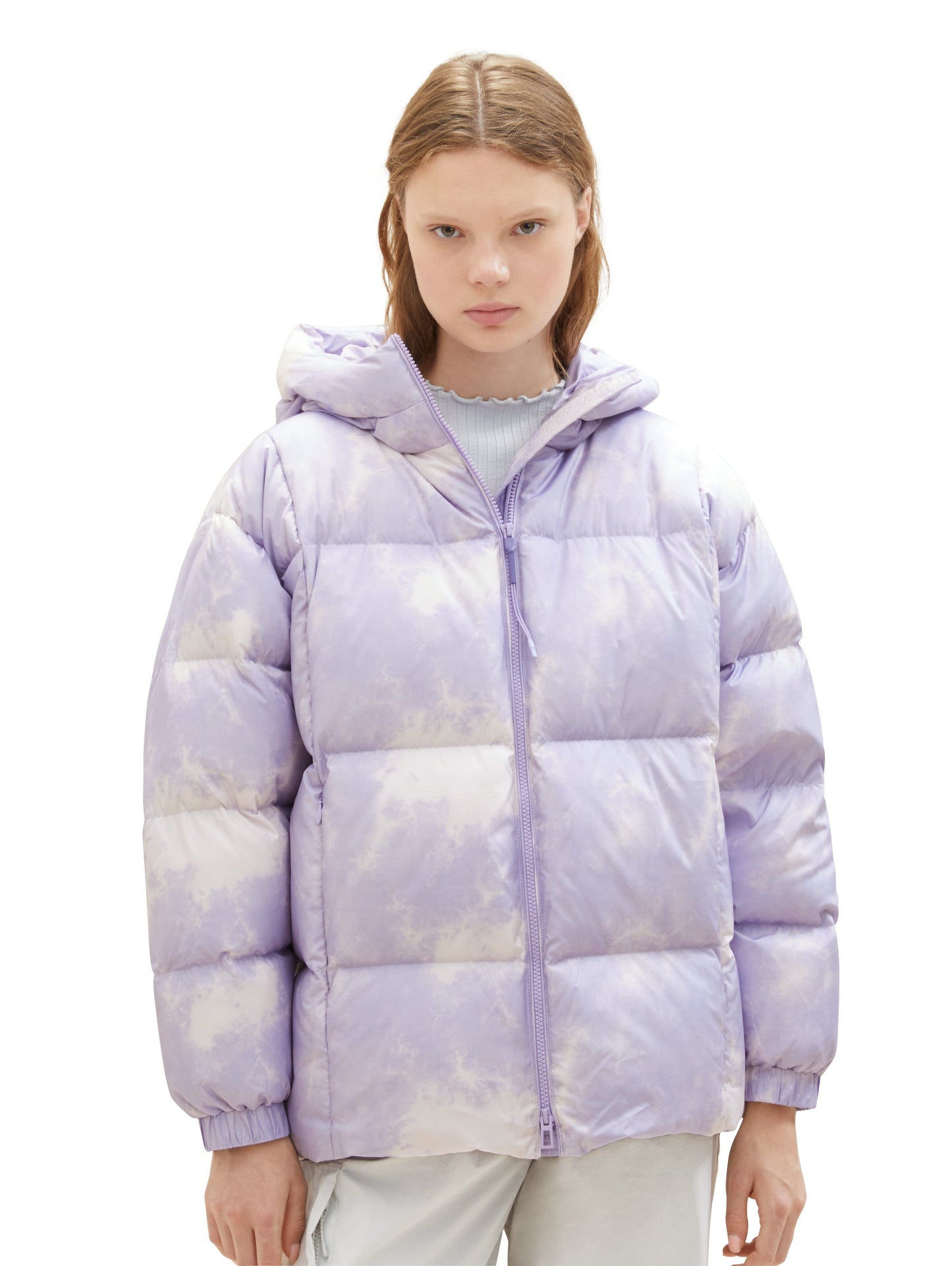 Pufferjacke mit Kapuze