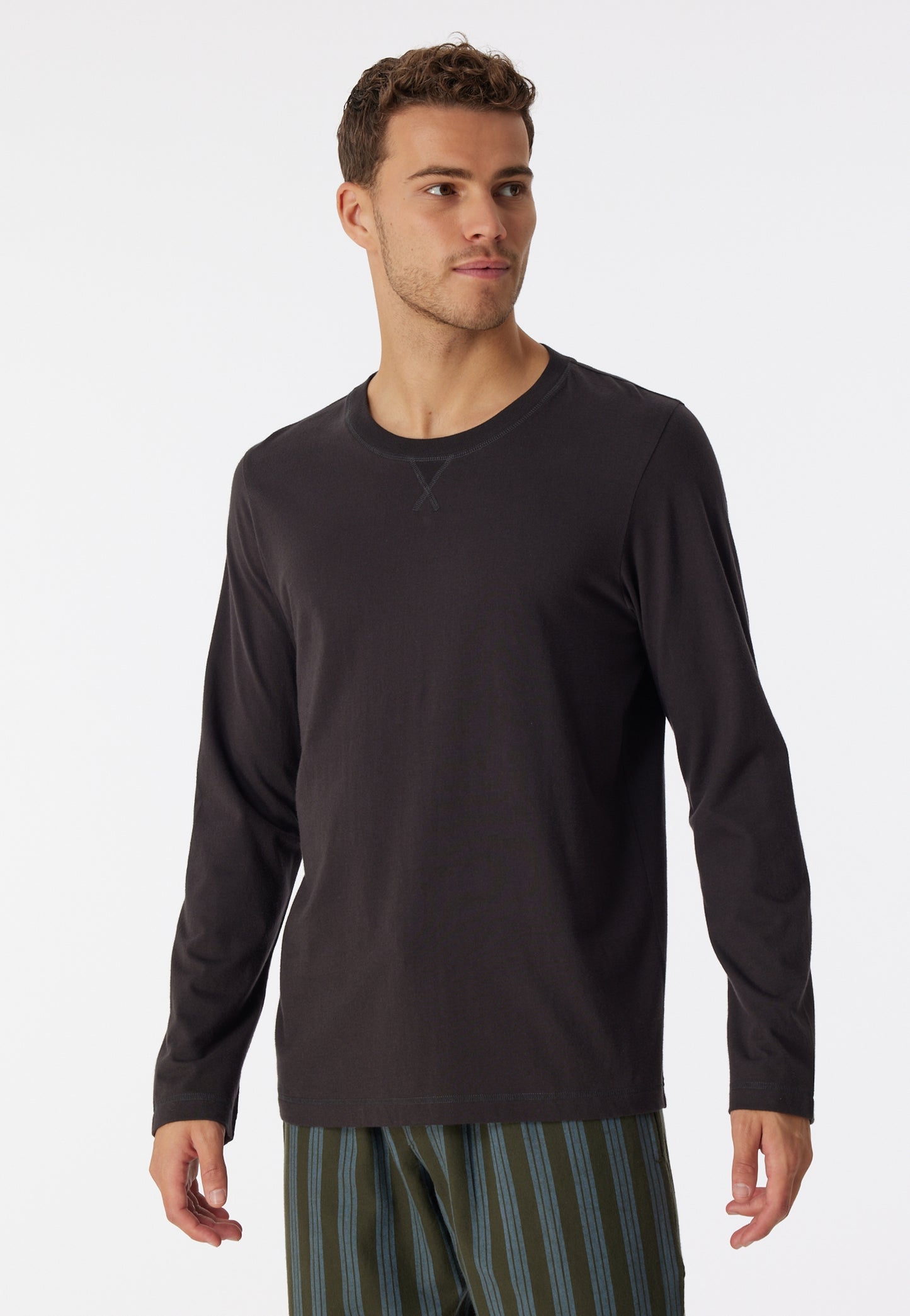 Langarmshirt Rundhals
