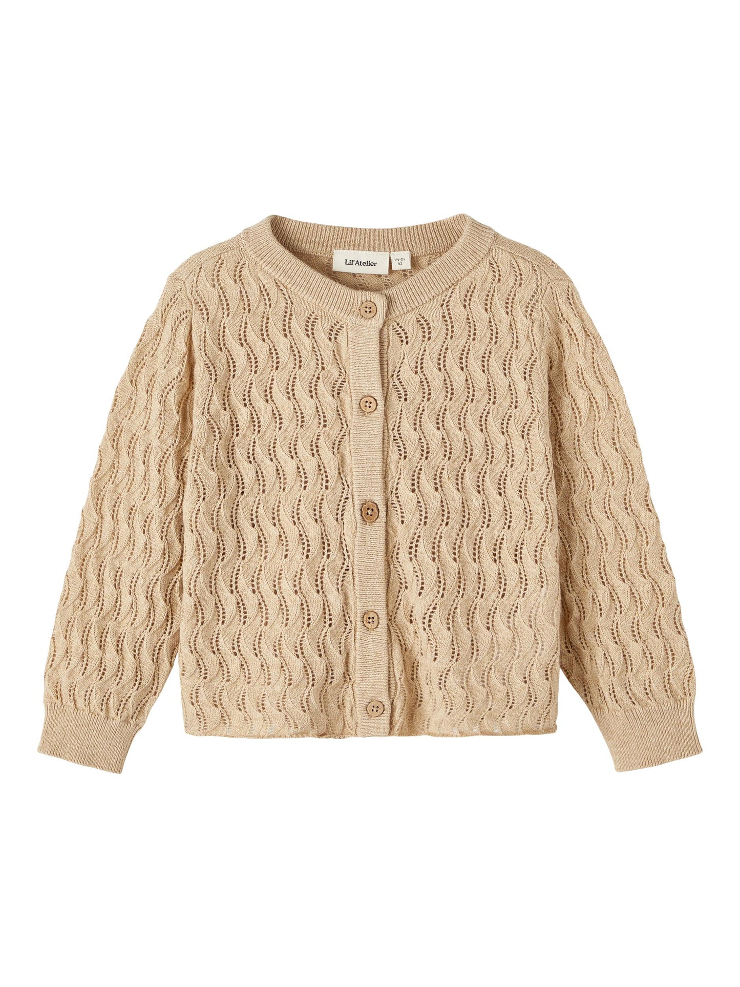 NMFNINA LS LOOSE KNIT CARD LIL