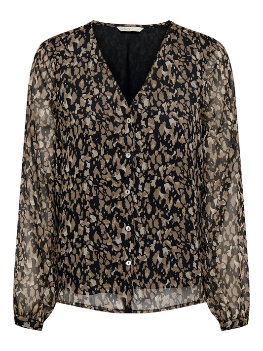 ONLLUNA L/S V-NECK TOP NOOS PTM