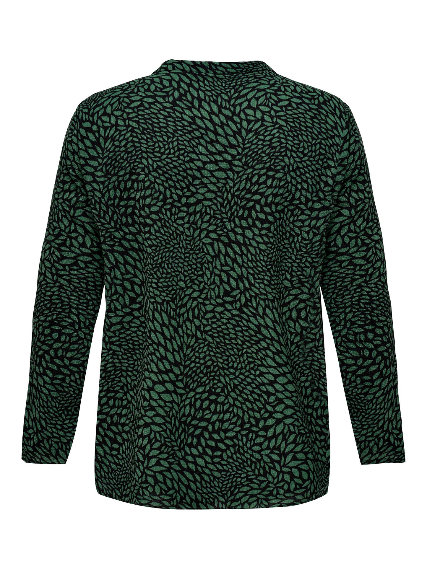 CARLUX CELI V-NECK PLACKET SHIRT AOP