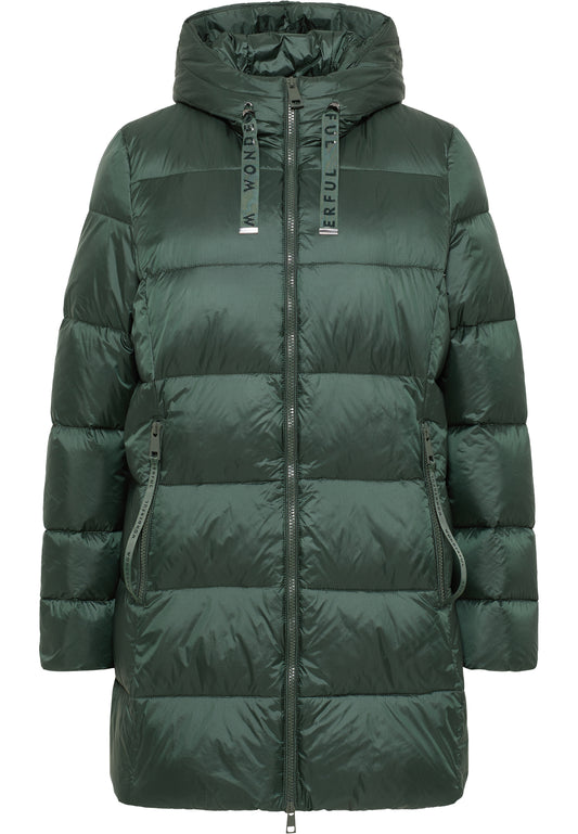 Daunenjacke mit Kapuze