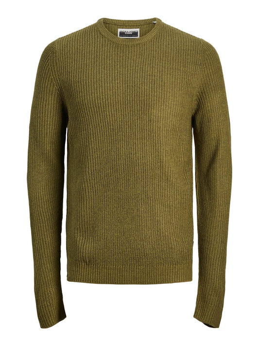 JCOTWIST STRIPED KNIT CREW NECK