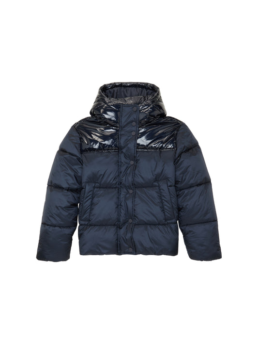 Pufferjacke mit Kapuze