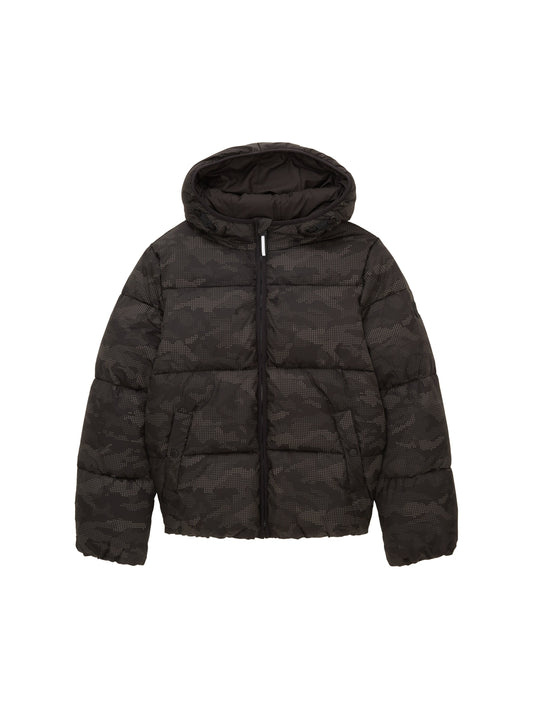 Pufferjacke mit Kapuze